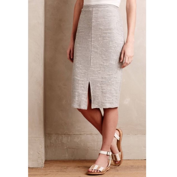 Anthropologie Dresses & Skirts - Dolan Left Coast Grey Jani Pencil Skirt xs